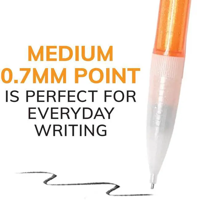 Alt view image 4 of 6 - ICUTE-BIC Xtra Sparkle Mechanical Pencils, No. 2, Back to School Supplies, 0.7 mm, 24-Count (Barrel Colors May Vary)