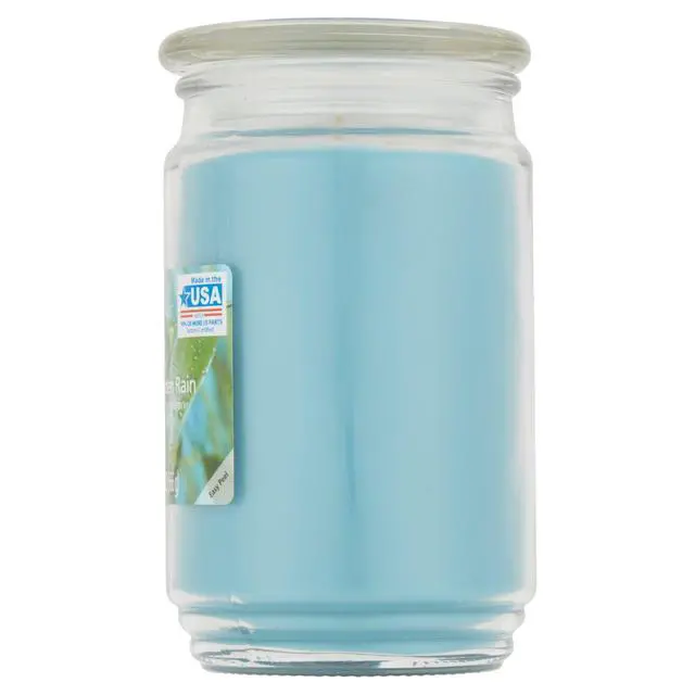 Alt view image 4 of 5 - ICUTE-Mainstays Garden Rain Single-Wick Scented Glass Jar Candle, 20 oz