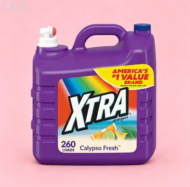 Alt view image 2 of 5 - ICUTE-Xtra Liquid Laundry Detergent Soap, Calypso Fresh Scent, 312 fl oz, 260 Loads