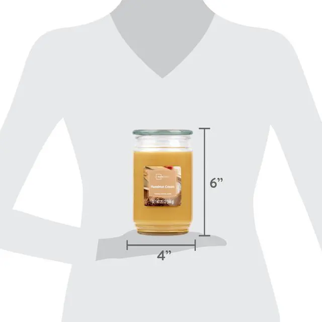 Alt view image 3 of 5 - ICUTE-Mainstays Warm Apple Pie 3-Wick Scented Glass Jar Candle, 11.5 oz