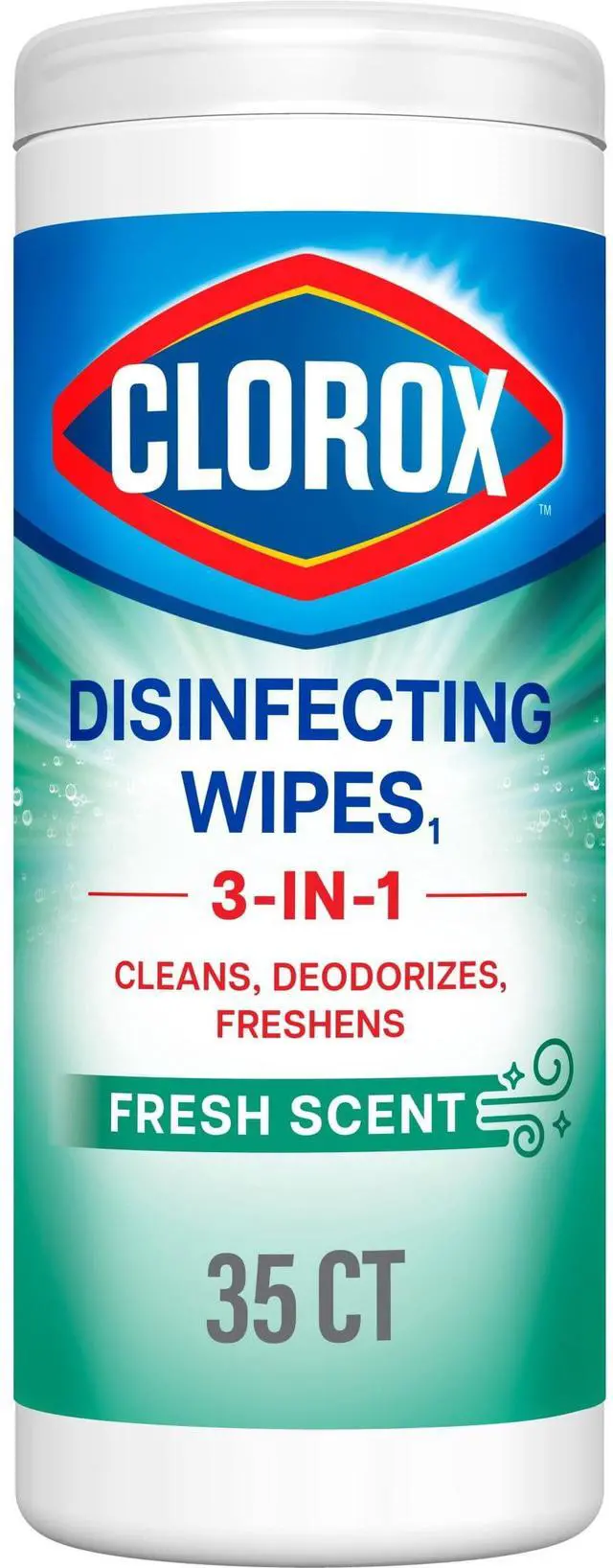 Main image of ICUTE-Clorox Disinfecting Cleaning Wipes, Bleach Free, Fresh Scent, 35 Count