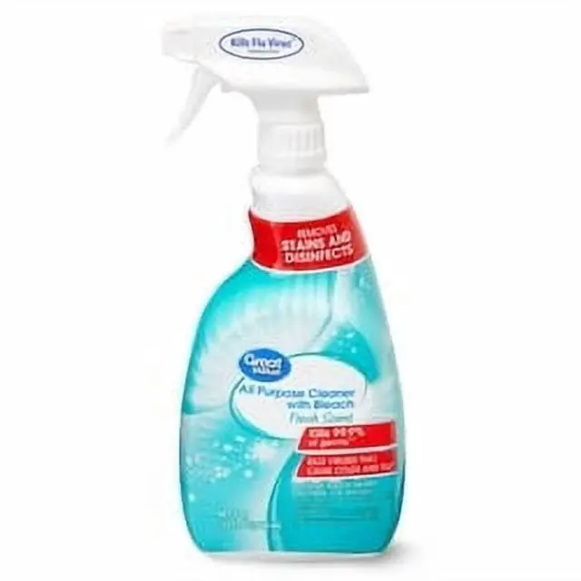 Alt view image 2 of 2 - ICUTE-Great Value All Purpose Cleaner with Bleach, Fresh Scent, 32 fl oz
