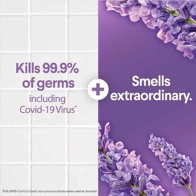 Alt view image 3 of 7 - ICUTE-Clorox Scentiva Disinfecting Multi-Surface Cleaner Spray, Lavender & Jasmine, 32 fl oz