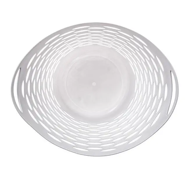 Alt view image 6 of 7 - ICUTE-Mainstays Flexible Round Laundry Hamper, White Plastic
