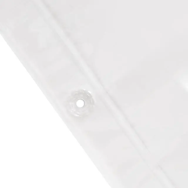 Alt view image 7 of 7 - ICUTE-Mainstays Light Weight PEVA Shower Liner, 70 in x 71 in, Clear