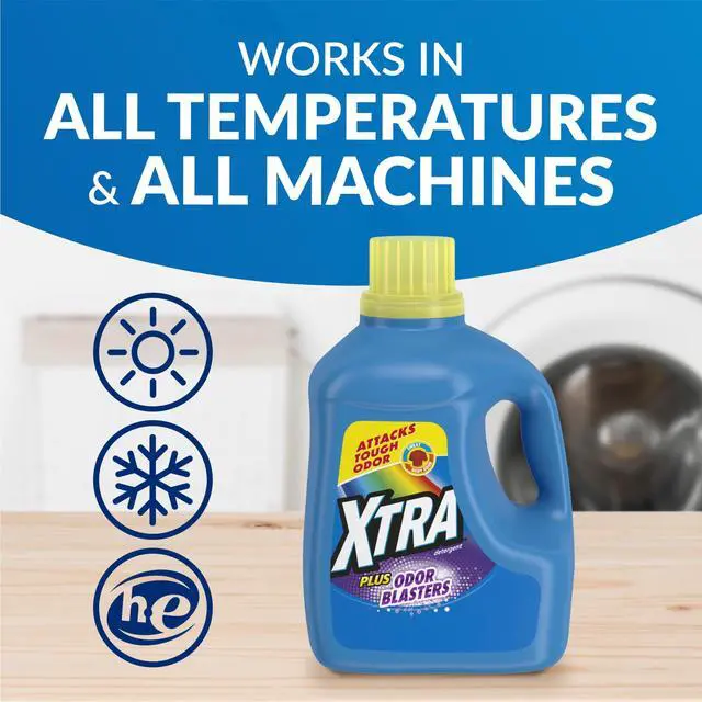 Alt view image 6 of 6 - ICUTE-XTRA Laundry Detergent Liquid Plus Odor Blasters, 131 Loads, 203.1 Fl Oz