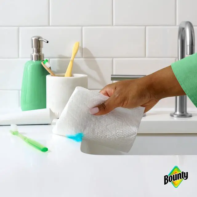 Alt view image 4 of 7 - ICUTE-Bounty Paper Towels Select-A-Size Print, 2 Triple Rolls, 123 Sheets per Roll