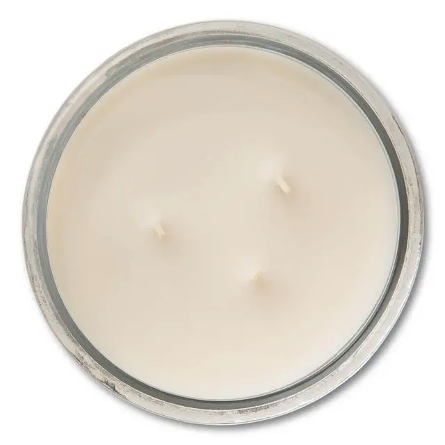 Alt view image 5 of 6 - ICUTE-(2 pack) Mainstays 3-Wick Scented Glass Jar Candle, Vanilla, 11.5 oz