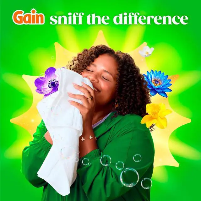 Alt view image 5 of 5 - Gain Flings Laundry Detergent Soap Pacs, 4-in-1 Oxi Boost and Febreze, Moonlight Breeze Scent, 12 Count