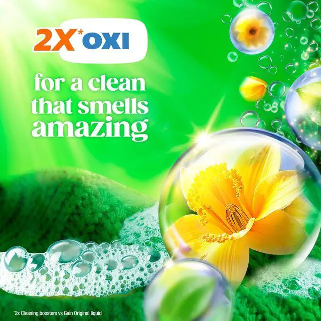 Alt view image 5 of 7 - Gain Flings Laundry Detergent Soap Pacs, 4-in-1 Oxi Boost and Febreze, Original Scent, 12 Count