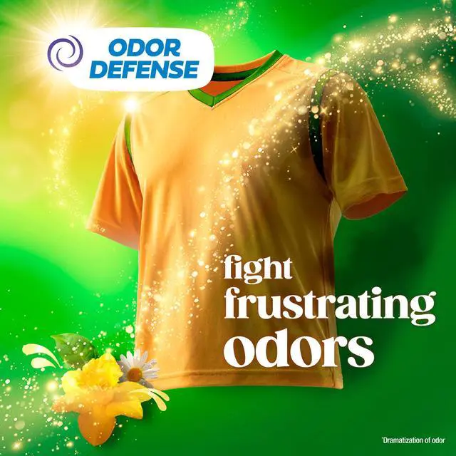 Alt view image 4 of 7 - Gain Plus Laundry Detergent Liquid, Now with Odor Defense + OXI, Original Scent, 60 fl oz, 45 Loads