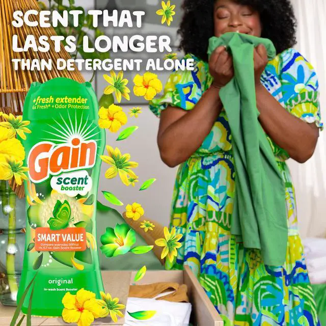 Alt view image 5 of 7 - Gain Laundry Scent Beads, Fireworks In-Wash Scent Booster, Original Scent, 13.2oz