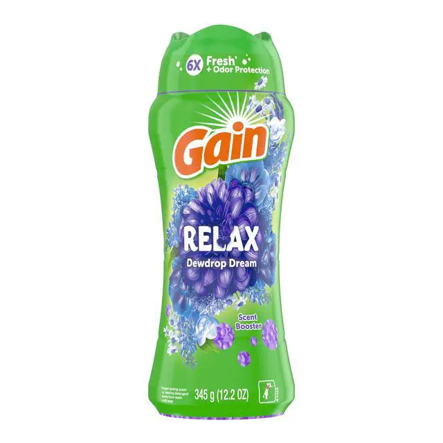 Alt view image 7 of 7 - Gain In-Wash Laundry Scent Booster Beads, Relax, Dewdrop Dream, 12.2 oz