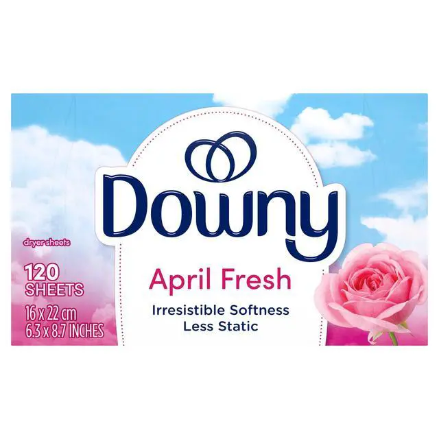Alt view image 5 of 6 - Downy Fabric Softener Dryer Sheets, April Fresh Scent, 120 Count