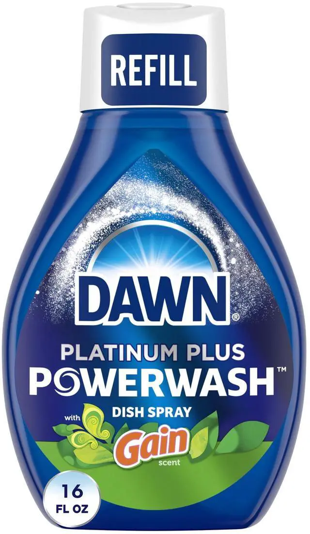 Main image of Dawn Powerwash Spray, Dish Soap, Dishwashing Liquid, Gain Original Scent, 1 Refill, 16 fl oz