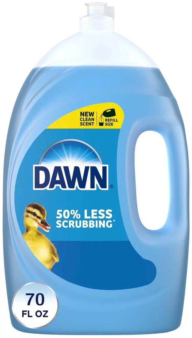 Main image of Dawn Ultra Dish Soap Liquid, Dishwashing Liquid, Grease Removal, Original, 70oz