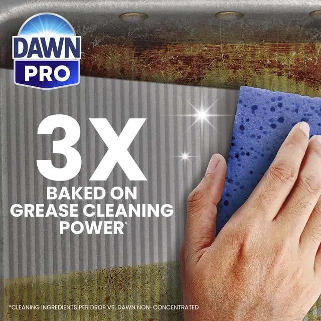 Alt view image 3 of 5 - Dawn Professional Heavy Duty Manual Pot and Pan Dish Soap Detergent Original, 38 Fluid Ounces