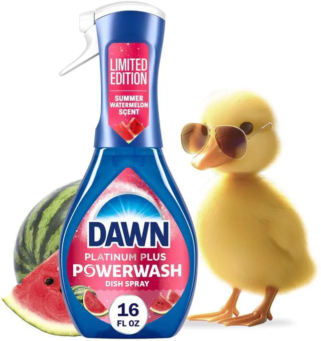 Main image of Dawn Powerwash Spray, Dish Soap, Dishwashing Liquid, Summer Watermelon, 1 Starter Kit, 16 Fl Oz