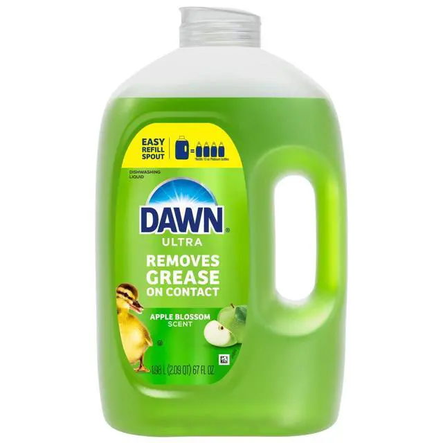 Alt view image 6 of 6 - Dawn Ultra, Refill Jug Dish Soap Apple Blossom, 67oz