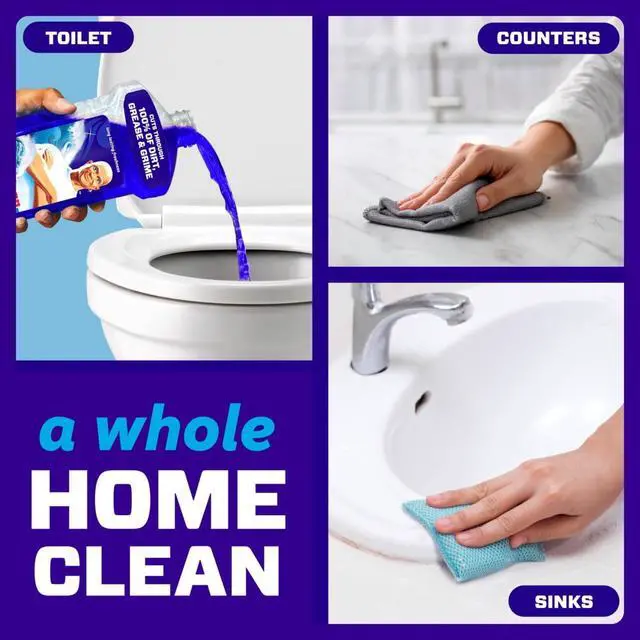 Alt view image 3 of 7 - Mr. Clean All Purpose Cleaner, Cleaning Liquid, Ocean, 41 fl oz