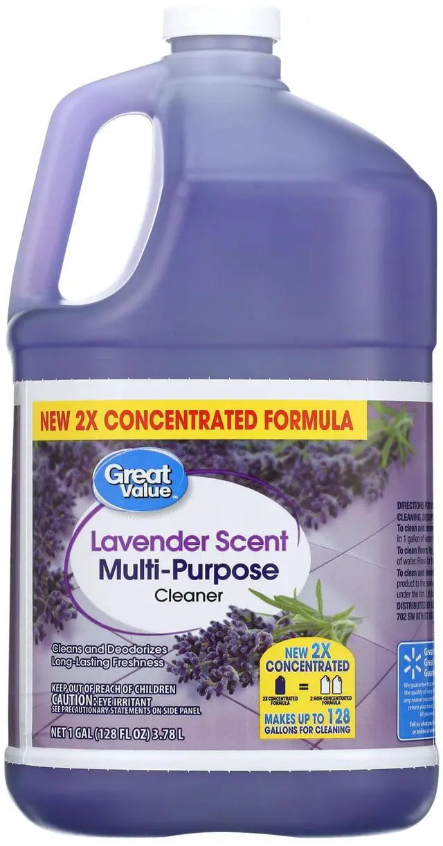 Main image of Great Value Multi Purpose Cleaner, Lavender Scent, 128 fl oz
