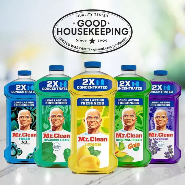 Alt view image 5 of 6 - Mr. Clean All Purpose Cleaner, Cleaning Liquid, Gain, 41 fl oz
