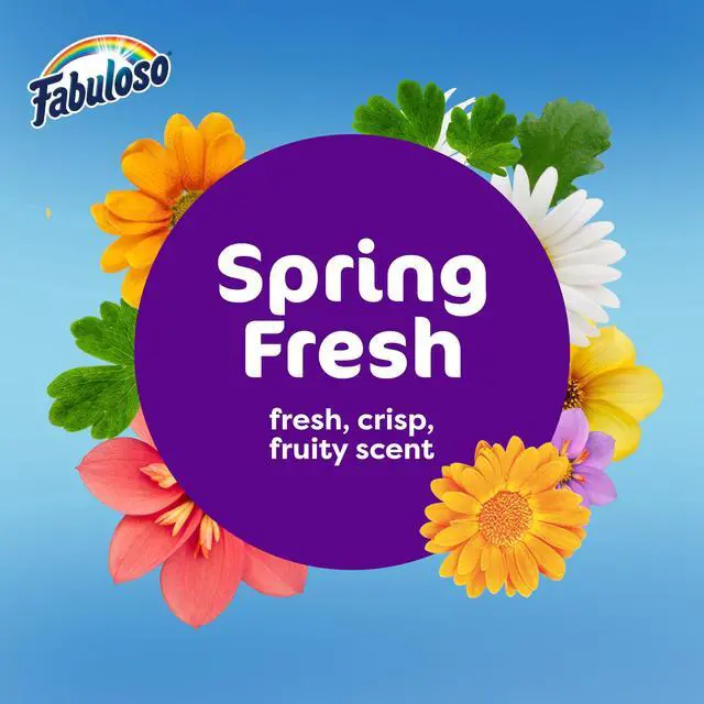 Alt view image 4 of 6 - Fabuloso 2X Multi-Purpose Cleaner Bleach Alternative, Spring Fresh Scent, 56 fl oz