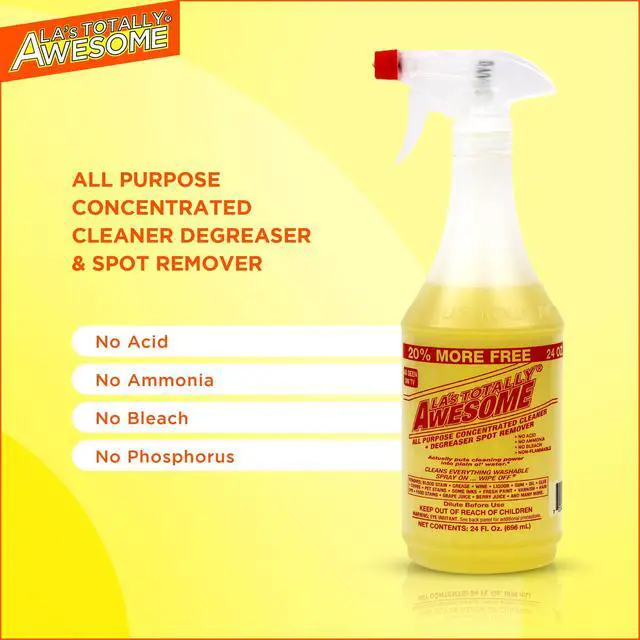 Alt view image 2 of 7 - LA's Totally Awesome All Purpose Cleaner & Degreaser, Original, 32 fl oz