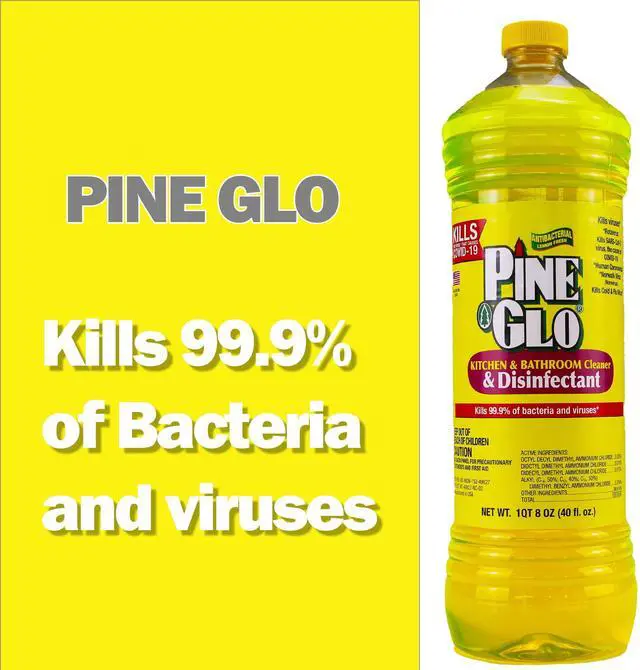 Alt view image 3 of 7 - Pine Glo Kitchen & Bath Household Cleaner, Lemon, 40 oz