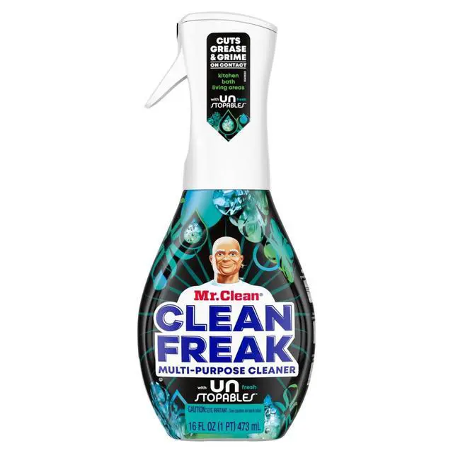 Alt view image 6 of 7 - Mr. Clean Clean Freak All Purpose Cleaner Spray, Multi-Surface Cleaning, Unstopables Scent, 16 fl oz