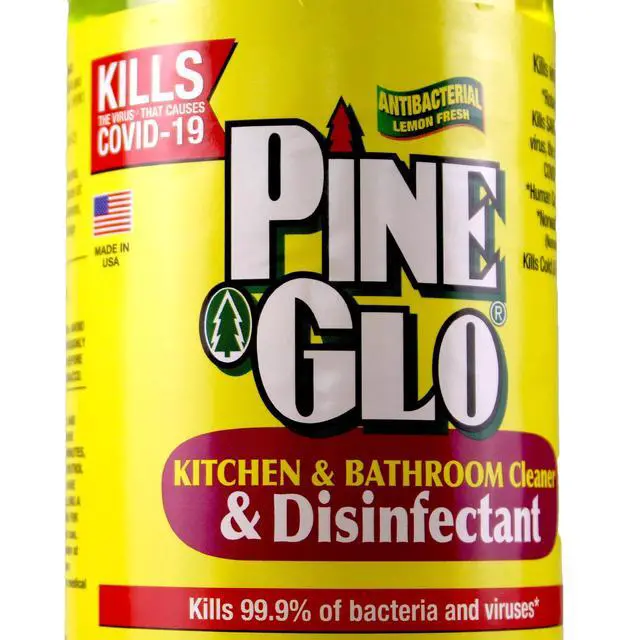 Alt view image 4 of 7 - Pine Glo Kitchen & Bath Household Cleaner, Lemon, 40 oz