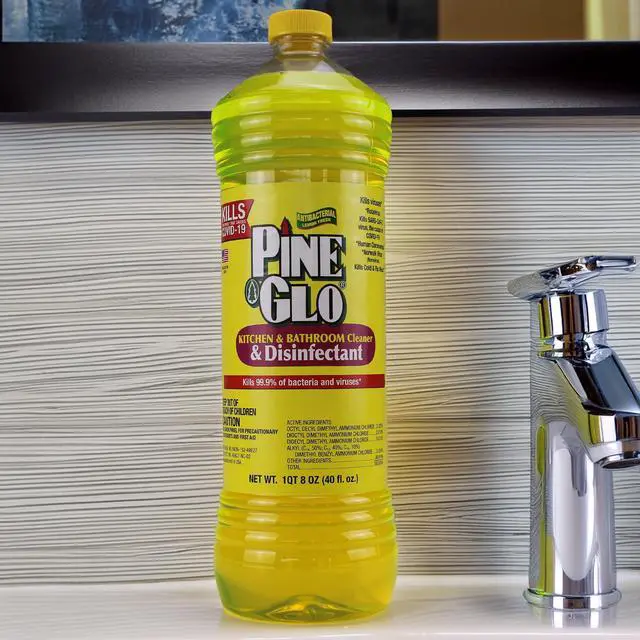 Alt view image 6 of 7 - Pine Glo Kitchen & Bath Household Cleaner, Lemon, 40 oz