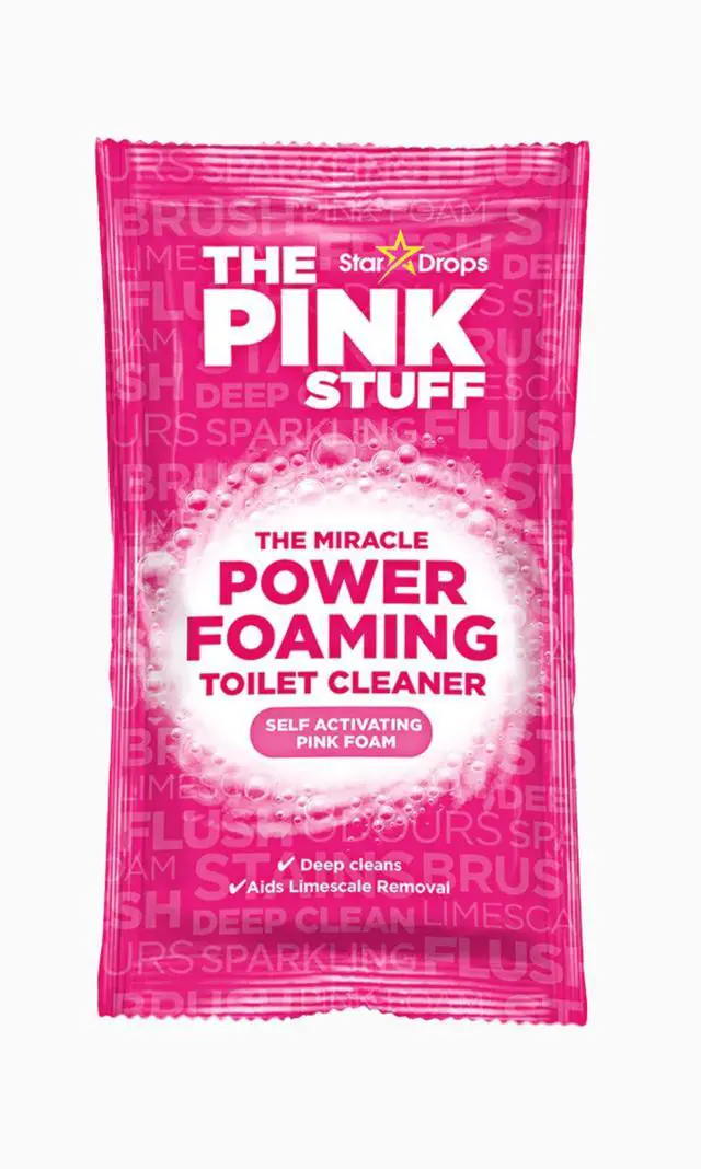 Alt view image 2 of 7 - The Pink Stuff Miracle Power Foaming Toilet Cleaner, Self-Activating Formula, Stain Remover, 3 Treatments, 10.5 oz