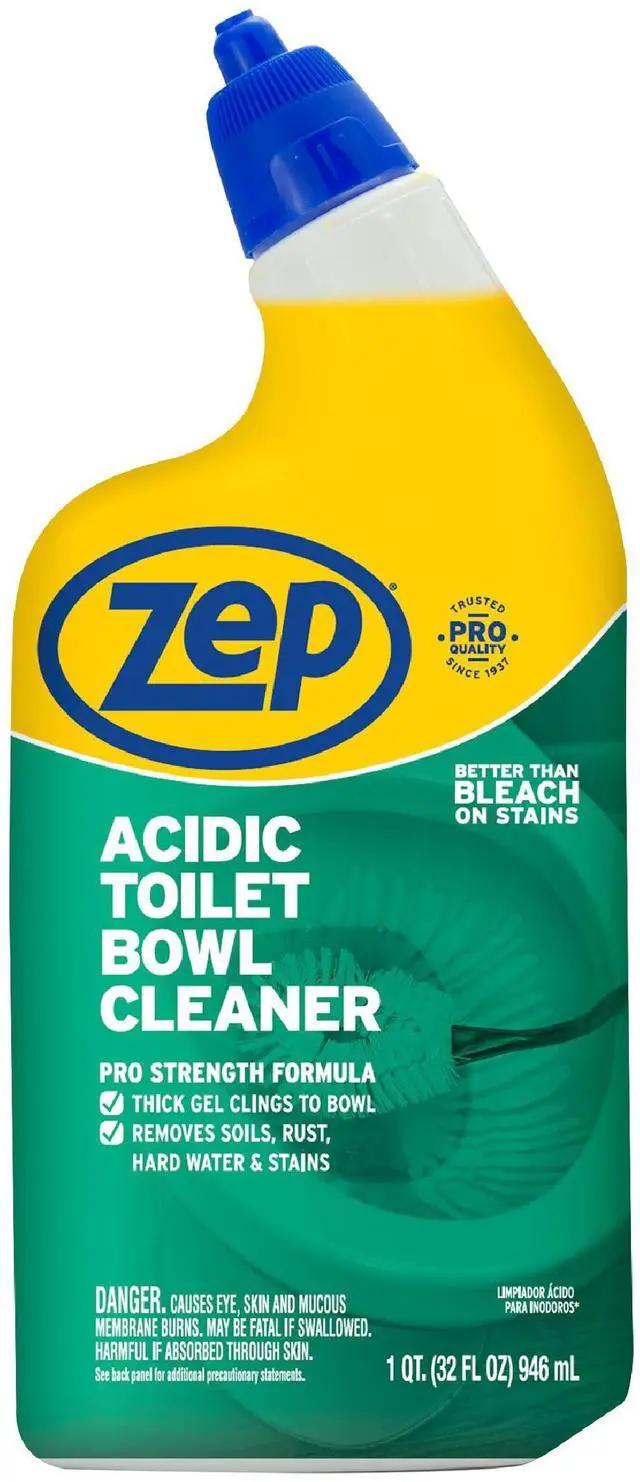 Main image of Zep Acidic Toilet Bowl Stain Eraser, Wintergreen Scent, 32 fl oz