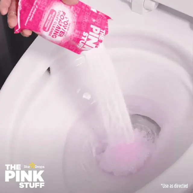 Alt view image 6 of 7 - The Pink Stuff Miracle Power Foaming Toilet Cleaner, Self-Activating Formula, Stain Remover, 3 Treatments, 10.5 oz