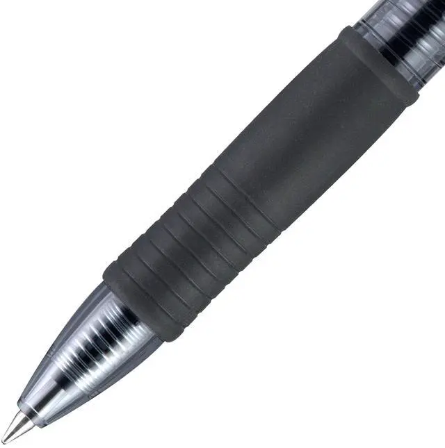 Alt view image 2 of 6 - Pilot G2 Retractable Gel Ink Pens, Bold Point, Black, 2 Count