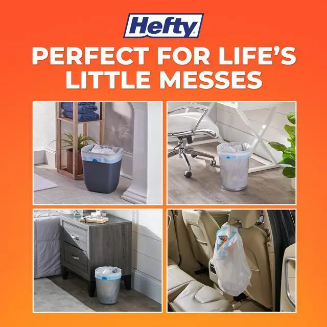 Alt view image 5 of 6 - Hefty Medium Trash Bags, Fabuloso Scent, 8 Gallon, 20 Count