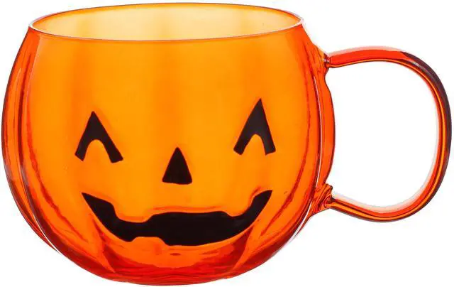 Main image of Way to Celebrate Glass Pumpkin Mug