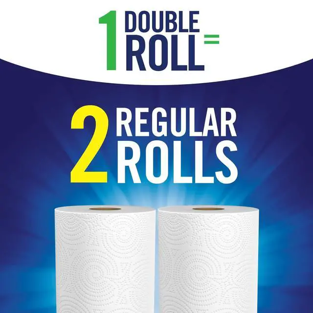 Alt view image 6 of 6 - (2 pack) Sparkle Tear-A-Square Paper Towels, 2 Double Rolls, 110 Sheets per Roll