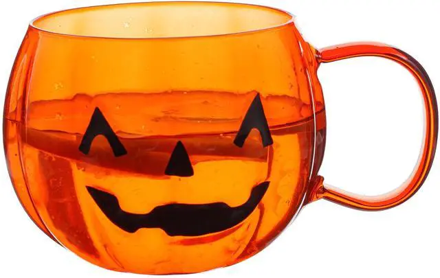 Alt view image 3 of 6 - Way to Celebrate Glass Pumpkin Mug