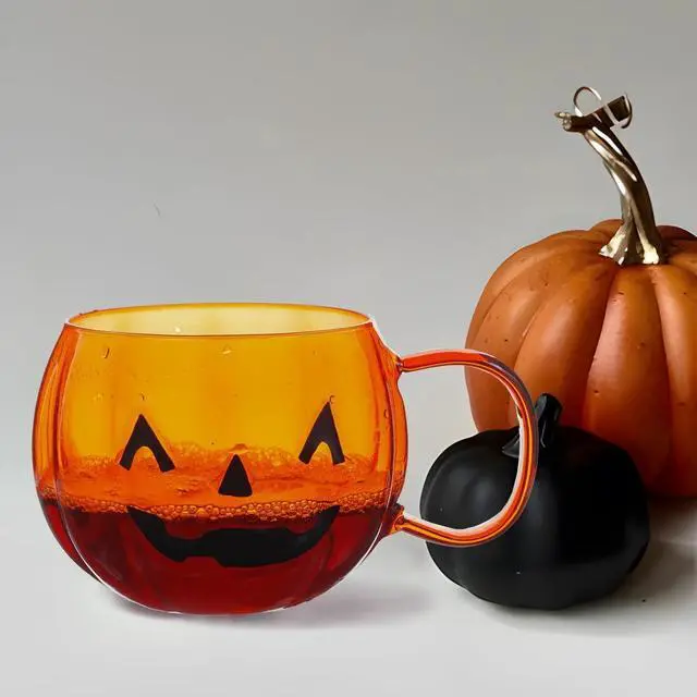 Alt view image 5 of 6 - Way to Celebrate Glass Pumpkin Mug