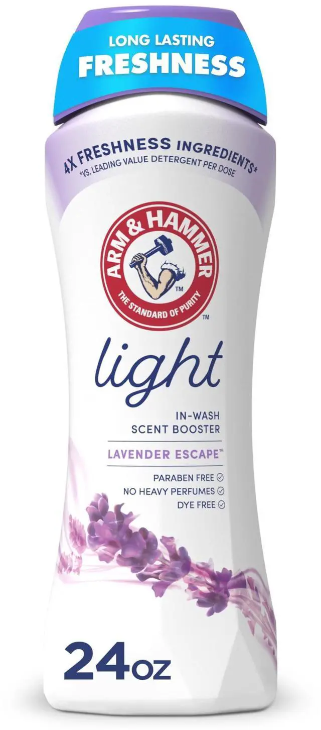 Main image of ARM & HAMMER Light In-Wash Scent Booster, Laundry Scent Booster Lavender Escape scent, 24 Oz