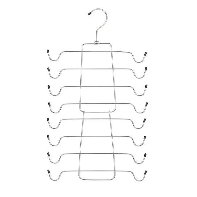 Alt view image 2 of 7 - Mainstays Heavy Duty Folding Tank Top and Bra Hanger - Space Saving Metal Organizer for Adults