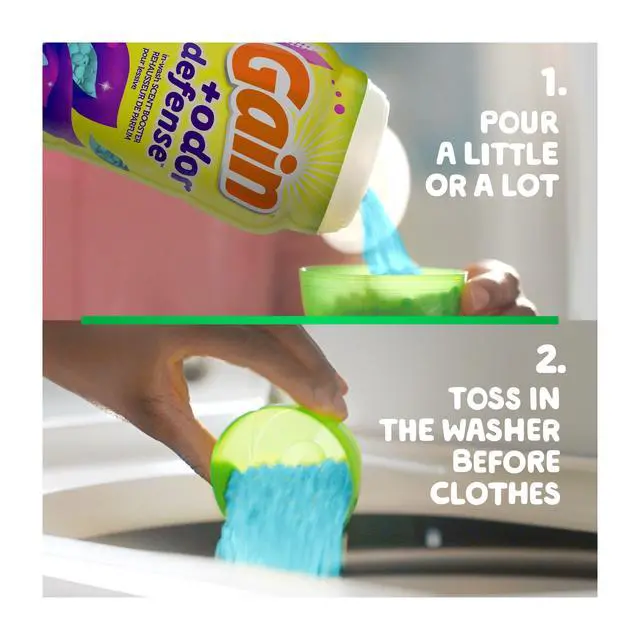 Alt view image 4 of 7 - Gain + Odor Defense in-Wash Scent Booster, Super Fresh Blast Scent, 5.7 oz