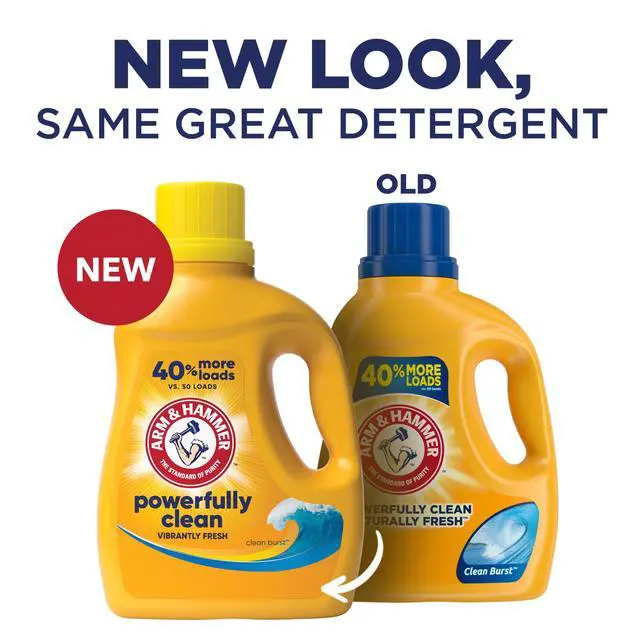 Alt view image 2 of 7 - ARM & HAMMMER Liquid Laundry Detergent Soap, Clean Burst Fresh, 33 fl oz, 33 Loads