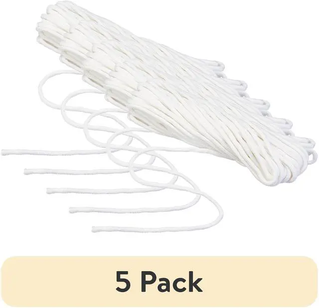 Main image of (5 pack) Mainstays Bungee Clothesline with Pins & Spacers, Outdoor, 50 ft