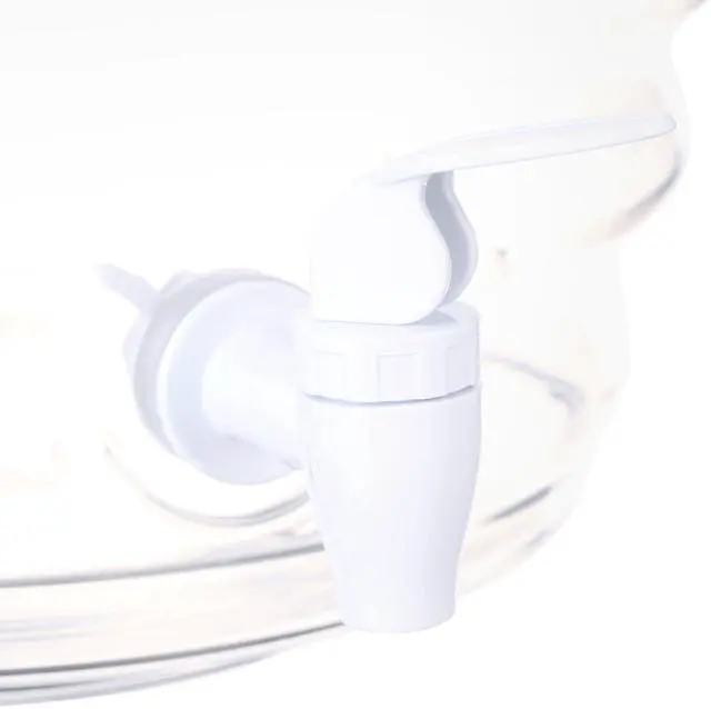 Alt view image 2 of 7 - American Maid 5 Gallon Vitrolero White Beverage Dispenser