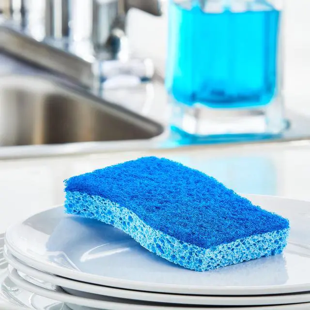Alt view image 2 of 5 - Great Value Non-Scratch Scrub Sponges, 8 Count