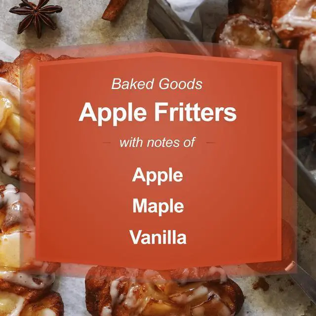 Alt view image 4 of 6 - Mainstays Apple Fritters Single-Wick Scented Glass Jar Candle, 20 oz