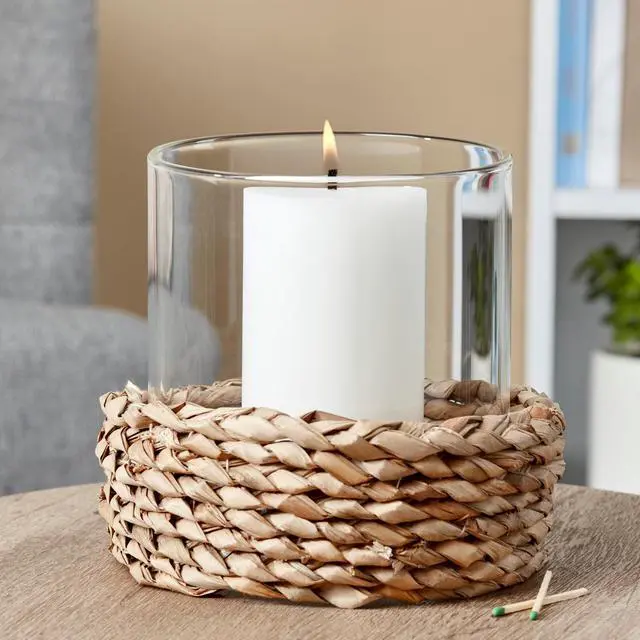 Alt view image 2 of 3 - Mainstays Unscented Pillar Candle, White, 3 in x 6 in